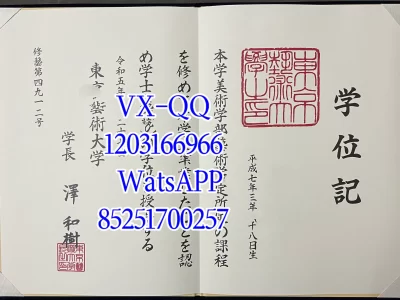 东京艺术大学毕业证