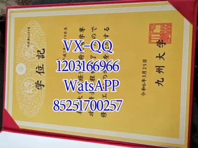 九州大学毕业证