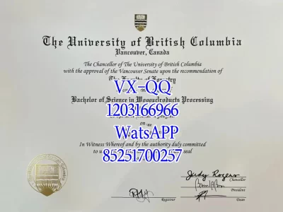 加拿大英属哥伦比亚大学毕业证