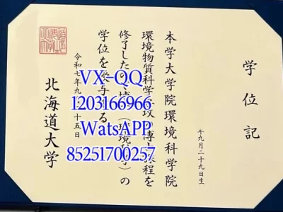 北海道大学毕业证
