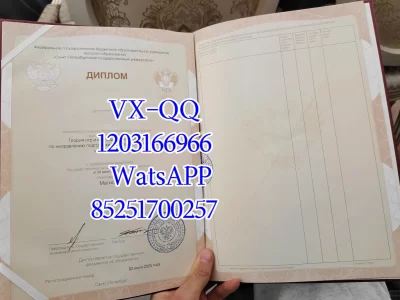 圣彼得堡国立大学毕业证