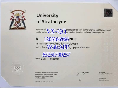 斯特拉斯克莱德大学毕业证