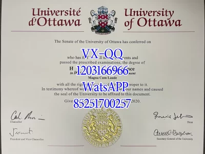 渥太华大学毕业证