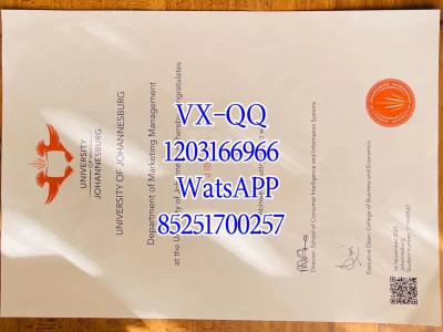 约翰内斯堡大学毕业证
