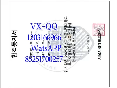 首尔市立大学毕业证