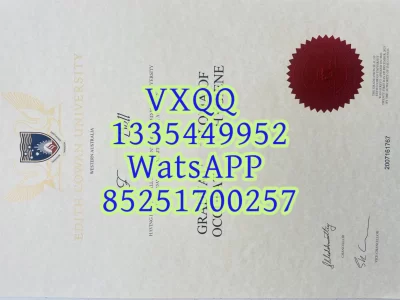 伊迪斯科文大学毕业证