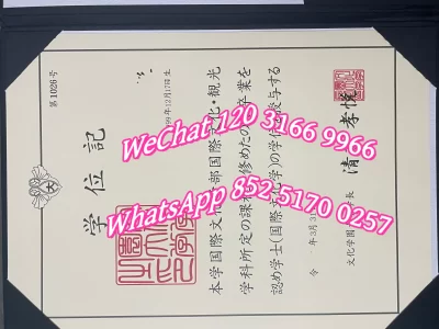 文化学院大学毕业证卒业证书