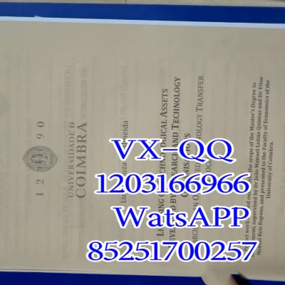 科英布拉大学文凭Diploma from Coimbra University