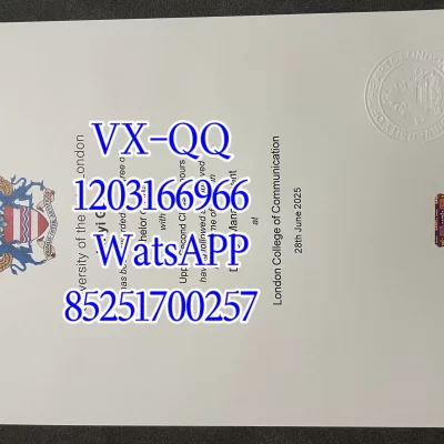 英国伦敦艺术大学文凭Diploma from the University of the Arts London, UK