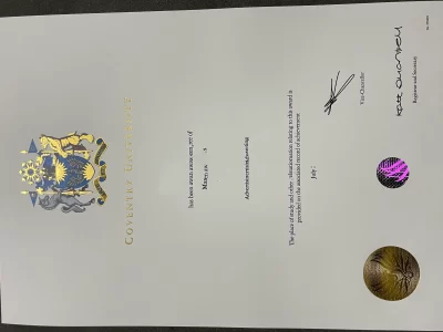 英国考文垂大学毕业证成绩单Coventry University Diploma