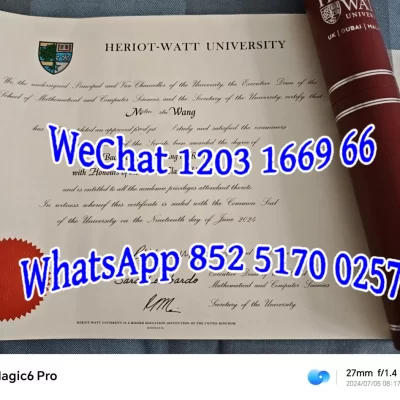赫瑞瓦特大学毕业证与成绩单全指南：获取、补办、验证及认证详解