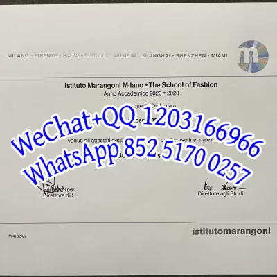 马兰欧尼学院毕业证成绩单Marangoni College Graduation Certificate Transcript