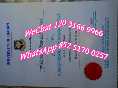伊巴丹大学毕业证-Diploma from Ibadan University