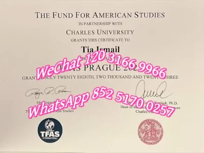 查理大学毕业证-Charlie University Diploma