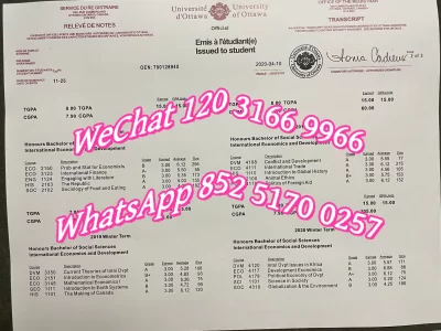 渥太华大学毕业证丢了怎么补办？成绩单学历证明全攻略