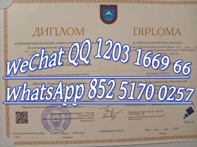 萨特巴耶夫大学文凭_Satbayev University Diploma