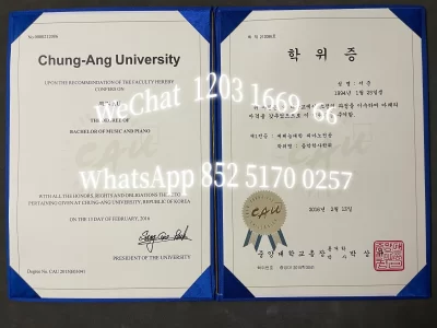 韩国中央大学毕业证Diploma from Korea Central University