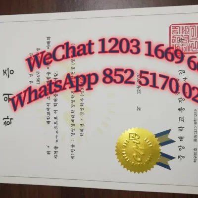 韩国中央大学毕业证成绩单购买（Chung-Ang University，简称CAU）