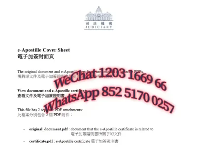 香港海牙认证